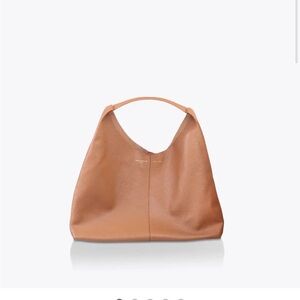 Kurt Geiger Tan Hobo Bag with Slouchy Silhouette